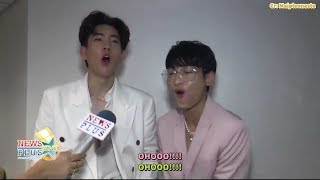 [ENG SUB] 190508 News Plus Interview (Off-Gun)