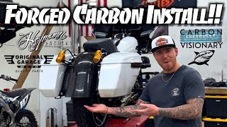 I Waited MONTHS For These Parts!! Forged Carbon X 2024 Harley Davidson Road Glide!!