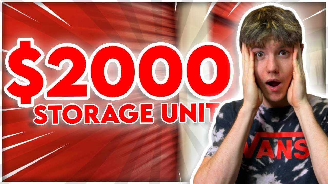 I Paid 2000 For An Abandoned Storage Unit Youtube
