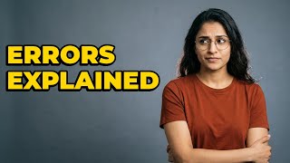 Why Do Compilers Report Semantic Errors?