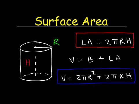 Surface Area of a Cylinder With Lateral Area Surface Area of a Cylinder With Lateral Area
