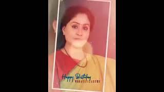 HAPPY BIRTHDAY VIJAYASHANTHI AMMA 💐💐💐💐💐💐💐 #vijayashanthi  #ladysuperstarvijayashanthi