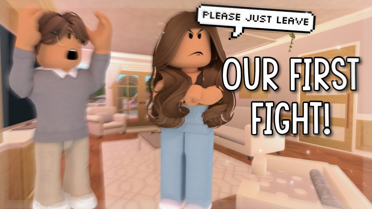 Our Big Fight! *LEAVING?* | Blossom Family | Bloxburg Voiceover ...