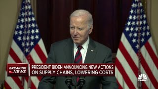 President Biden: After years of delays, we're bringing supply chains home