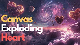 Animated EXPLODING Heart Tutorial | HTML5 Canvas and Javascript