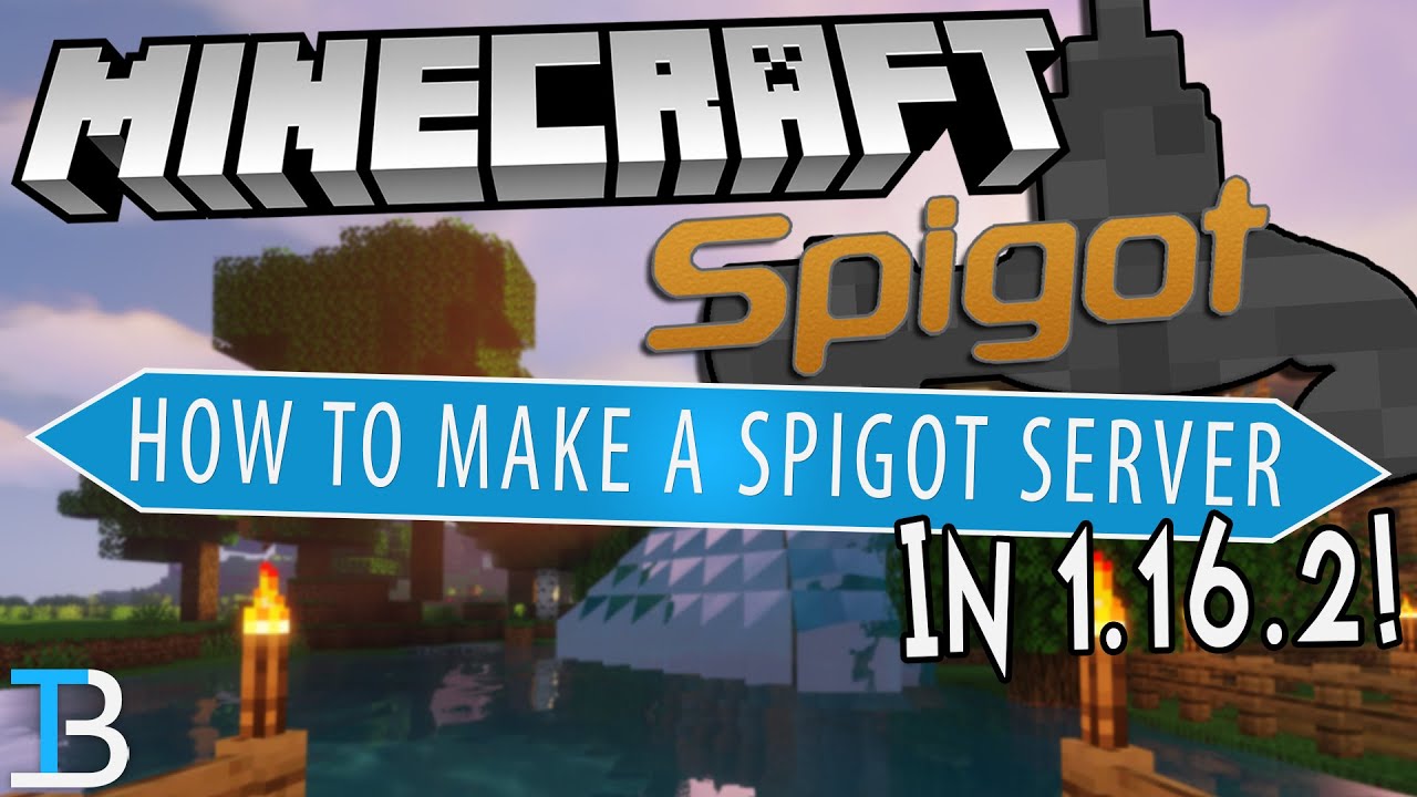 How To Make A Spigot Server In Minecraft 1.16.2 - YouTube