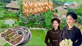 P1 - BẢN NGƯỜI TÀY ĐẸP NHƯ TRANH VẼ CHUẨN BỊ CỖ CƯỚI TRUYỀN THỐNG RA SAO?