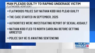 Man pleads guilty to rape