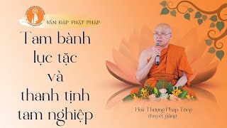 VĐPP  - Tam Bành lục tặc và Thanh tịnh tam nghiệp - HT Pháp Tông thuyết giảng tại Tịnh Thất Chánh Gi