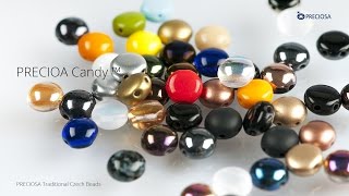 PRECIOSA Candy™ Pressed Bead