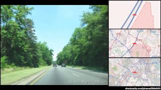 Baltimore-Washington Parkway (Greenbelt, MD) to Frederick Road (Catonsville, MD) via Laurel,  (...)