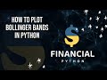 How to plot Bollinger Bands in Python