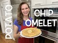 Potato Chip Omelet! As Seen on “The Bear.” It’s Really Good, So Easy And Just Like A Spanish Omelet.