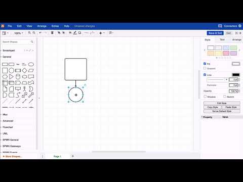 Use The Draw.io Shape Library To Add Shapes To Your Diagram In ...