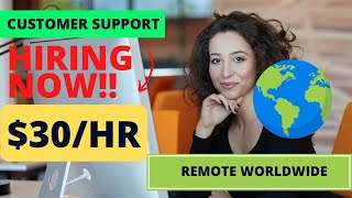 Worldwide Work-From-Home Jobs That Pay $30/Hour (Wordpress)