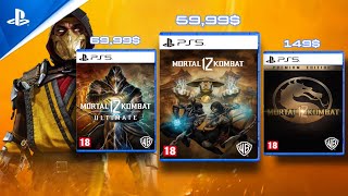 Mortal Kombat 12: 3 VERSIONS OF MK12 Only on PS5? (LEAK)