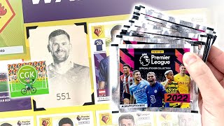 Hunting for THE CYCLING GK!! | Panini Premier League 2022 Sticker Pack Opening (25 packs!)