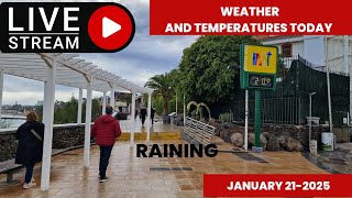 Gran Canaria LIVE -WEATHER AND TEMPERATURES TODAY - JANUARY 21-2025