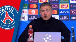 La reacción de LUIS ENRIQUE tras la goleada del PSG en Stuttgart (1-4) que les mete en los playoff