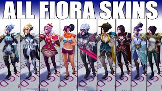 All Fiora Skins Spotlight 2020 (League of Legends)