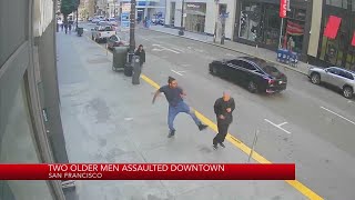 Two older men assaulted in downtown San Francisco