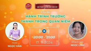 Talkshow Wit Story 17.11.2024 - Hành trình trưởng thành trong quan niệm - Ngọc Linh