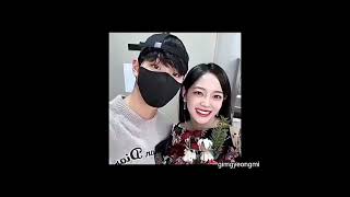 🔐 The story of Hyoseop and sejeong, not Taemu and Hari, continues in reality. 👀🤭🧸🧸🤟❤️ #Hyojeong 💏💞