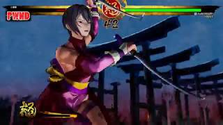 御庭番式でサムスピ Samurai Shodown Shiki play 20191103 vs GenJuro\u0026Darli (色 対 牙神幻十郎\u0026ダーリィ・ダガー)