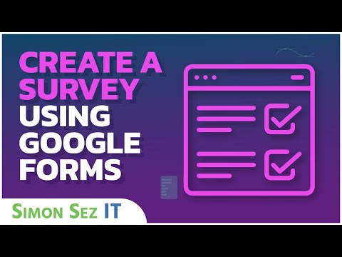 How to create a Google Forms survey?