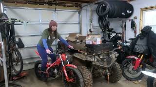 Static Balance Breakthrough-- Trials Bike Success in the Garage!