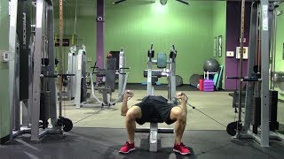 Crushing Chest Workout in the Gym - HASfit Chest Workouts for Men & Women - Pectoral Exercises