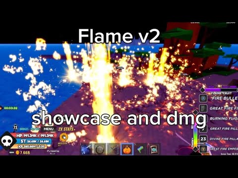 Flame V2 Is Op... (one Fruit Simulator) - YouTube