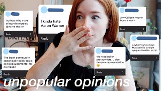 your unpopular book opinions 🚑 coho, fantasy romance, the book community, and aaron warner hate lol