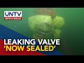 PCG says all 14 valves of sunken MT Terra Nova in Limay, Bataan have been sealed