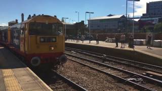 RailFreight 20132+20118 At Sheffield From Peterborough To Peterborough