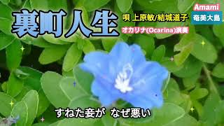 裏町人生·上原敏／結城道子·歌詞付き·895曲目·オカリナハイビスOcarina Hibi’s