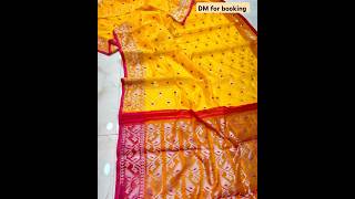 Exclusive premium quality dhakai jamdani*🎉🎉🎉*With exclusive colours set**BP 🌟 DM for booking 😊