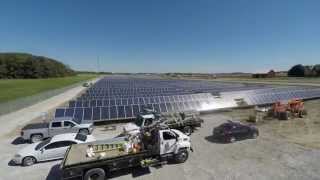 New Castle Solar Construction Time-lapse