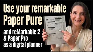 How to Use reMarkable 2 and Paper Pure as a Digital Planner (2026) | So Worth It!