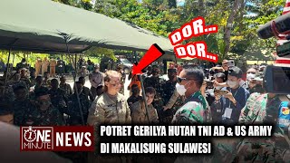 Potret Gerilya Hutan TNI Dan Us Army Di Makalisung Sulawesi