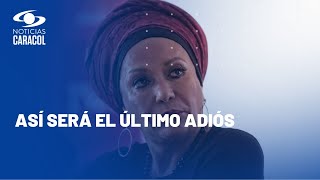 Cuerpo de Piedad Córdoba será velado en el Congreso de Colombia