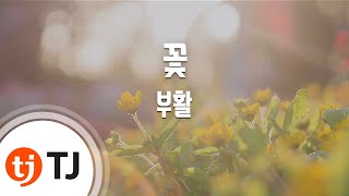 [TJ노래방] 꽃 - 부활 / TJ Karaoke