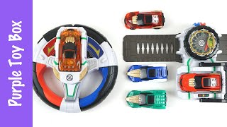 Triple Change! Streering Wheel Gun Sword Tomica Mini Car Toys 토미카 엔진봇 파워핸들 파웟치