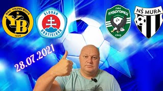 Лига Чемпионов/Янг Бойз-Слован/Лудогорец-Мура