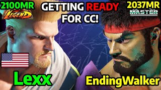 👑 STREET FIGHTER 6 ➥ Lexx (GUILE ガイル) VS. EndingWalker (RYU リュウ) LEGEND RANKS 👑