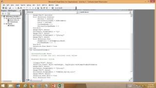 Formatted Columns Macros using Visual Basic