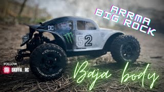 Arrma big rock Baja bug bash