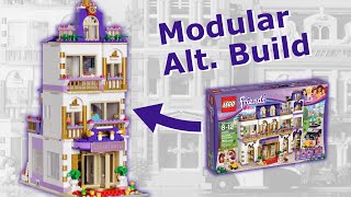 Alt Build for Lego Friends Heartlake Grand Hotel // Modular Building MOC for your LEGO City!