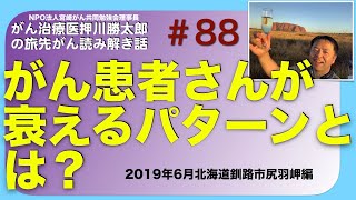 がん患者さんが衰えるパターンとは？旅先#88