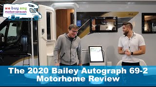 Bailey Autograph 69-2 Motorhome Review - Caravan, Camping and Motorhome Show 2020